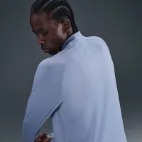 Nike Stride чоловічі Dri-FIT 1/4-Zip Running Top блакитний