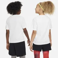 Nike Multi Big дитячі (для хлопчиків) Dri-FIT тренувальні Top колір білий
