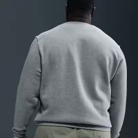 Nike Club мужские Fleece Crew цвет серый