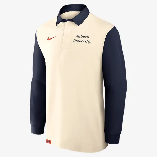 Auburn Rugby чоловічі Nike College Long-Sleeve Top колір коричневий