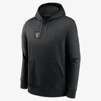 Las Vegas Raiders Edge мужские Nike NFL Pullover Толстовка с капюшоном цвет черный