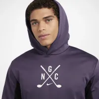 Nike для гольфу Club чоловічі для гольфу Толстовка з капюшоном колір фіолетовий