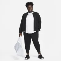 Nike Dri-FIT Bliss жіноча Mid-Rise 7/8 Joggers (великі розміри) колір чорний