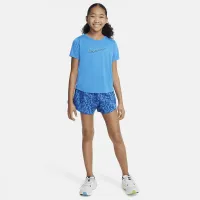 Nike One Big дитячі (Girls') Short-Sleeve тренувальні Top блакитний