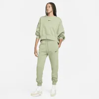 Nike Sportswear Phoenix Fleece женская С высокой Талией Joggers цвет зеленый