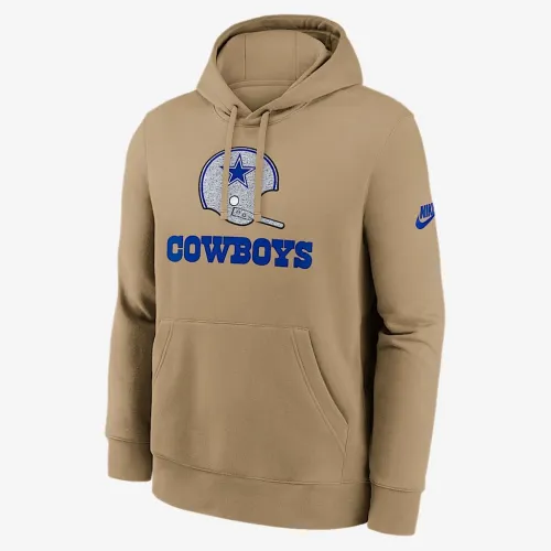 Dallas Cowboys Best Season Rewind Club мужские Nike NFL Pullover Толстовка с капюшоном цвет коричневый