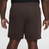 Nike Sportswear Tech Fleece мужские шорты цвет коричневый