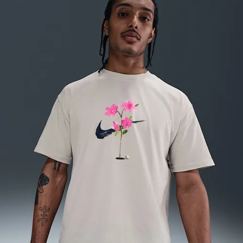 Nike чоловічі Max90 для гольфу футболка колір коричневий