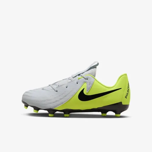 Nike Jr. Phantom GX 2 Academy Little/Big дитячі MG Low-Top футбольні бутси колір сірий