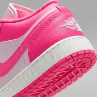 Nike Air Jordan 1 Low Big детские Кроссовки Pink