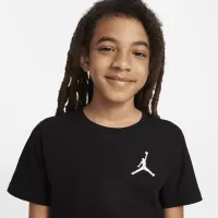 Nike Jordan Jumpman Air Big дитячі Embroideколір червоний футболка колір чорний