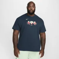 Nike LeBron мужские Max90 баскетбольные футболка синий