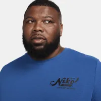 Nike мужские Dri-FIT Fitness футболка синий