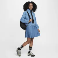 Nike Sportswear Girls' оверсайз Lightweight Куртка блакитний