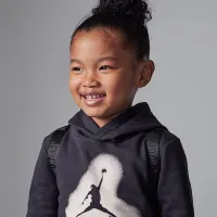 Nike Jordan MVP Toddler 2-Piece Fleece Pullover Толстовка с капюшоном набор цвет черный