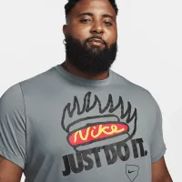 Nike Dri-FIT чоловічі Baseball футболка колір сірий