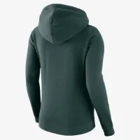 Boston Celtics Club City Edition жіноча Nike NBA Fleece Funnel-Neck Толстовка з капюшоном колір зелений