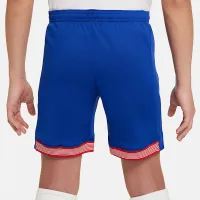 USMNT 2024 Stadium Home Big детские Nike Dri-FIT Soccer Replica шорты синий