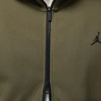 Nike Jordan Sport Hoop Fleece мужские Dri-FIT Full-Zip Толстовка с капюшоном цвет зеленый