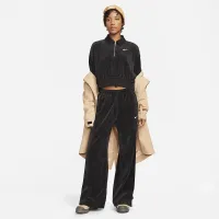 Nike Sportswear жіноча Velour Wide-Leg Pants колір чорний