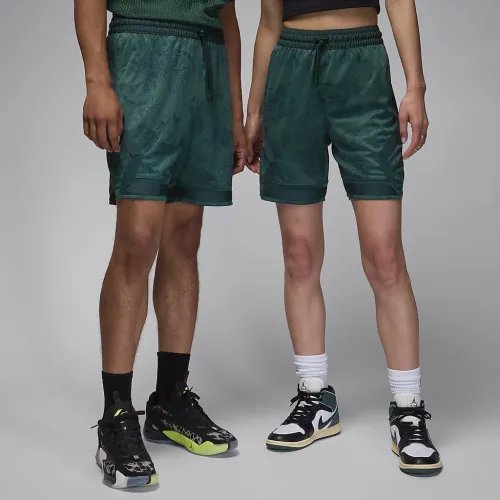 Nike Jordan Sport мужские Dri-FIT Printed Diamond шорты цвет зеленый