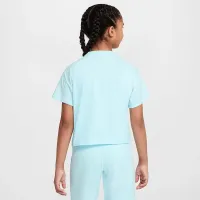 Nike Sportswear Essential Big детские (Girls') футболка синий