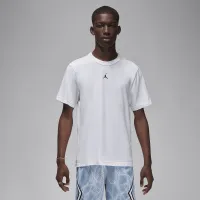 Nike Jordan Sport мужские Dri-FIT Short-Sleeve Top цвет белый
