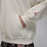 Nike Jordan Brooklyn Fleece жіноча Pullover Толстовка з капюшоном колір сірий