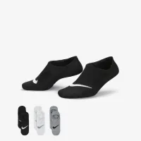 Nike Everyday Plus Lightweight жіноча тренувальні Footie шкарпетки (3 пар) різнокольорові