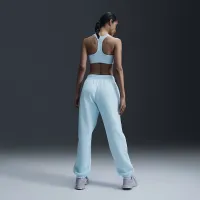 Nike Sportswear Phoenix Fleece женская С высокой Талией оверсайз Sweatpants синий