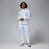 Nike Jordan Essentials чоловічі Fleece Pullover Толстовка з капюшоном колір білий