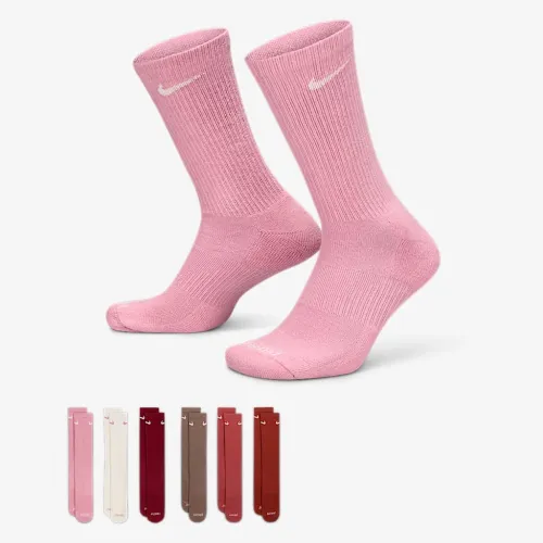 Nike Everyday Plus Cushioned тренировочные Crew носки (6 пары) многоцветный