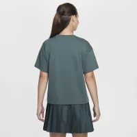 Nike Sportswear Girls' футболка цвет зеленый