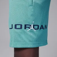 Nike Jordan Dri-FIT Big детские Baseline Mesh шорты цвет зеленый