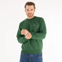 Мужская толстовка Lacoste Organic Brushed Cotton Sweatshirt (SH9608-132)                