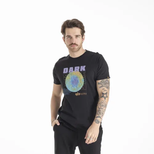 Футболка Alpha Industries Dark Side 108510556 -  Черная