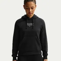 Nike жіноча Weightlifting Pullover Толстовка з капюшоном колір чорний