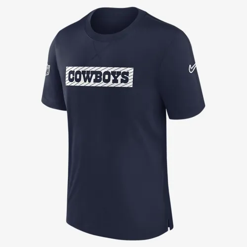Dallas Cowboys Sideline Player чоловічі Nike Dri-FIT NFL футболка блакитний