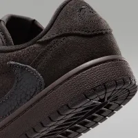 Nike Jordan 1 Low x Travis Scott Little дитячі Кросівки колір коричневий