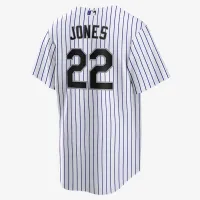 Nolan Jones Colorado Rockies мужские Nike MLB Replica Jersey цвет белый