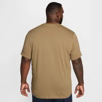 Nike мужские Dri-FIT Fitness футболка цвет коричневый