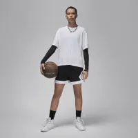Nike Jordan Sport женская Diamond Short-Sleeve Top цвет белый