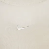 Nike Sportswear Chill Knit женская футболка цвет коричневый