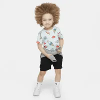 Nike Toddler Sole Food Printed футболка синий