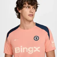 Chelsea FC Strike мужские Nike Dri-FIT Soccer Short-Sleeve Top Orange