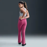 Nike One Girls' Dri-FIT Flaколір червоний лосіни колір фіолетовий