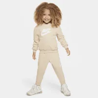 Nike Sportswear Club Fleece Toddler Толстовка з капюшоном комплект колір коричневий