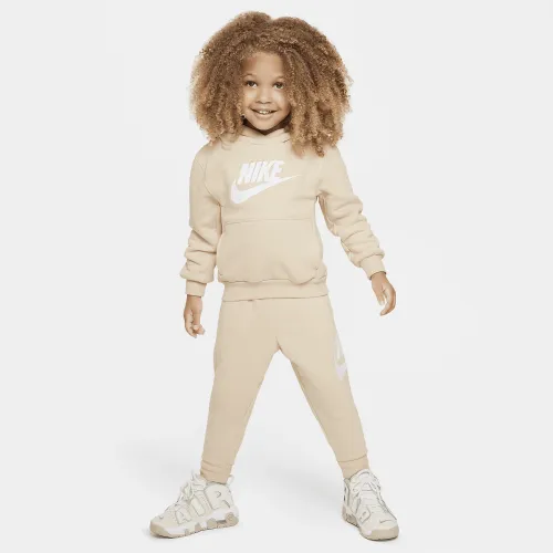 Nike Sportswear Club Fleece Toddler Толстовка з капюшоном комплект колір коричневий