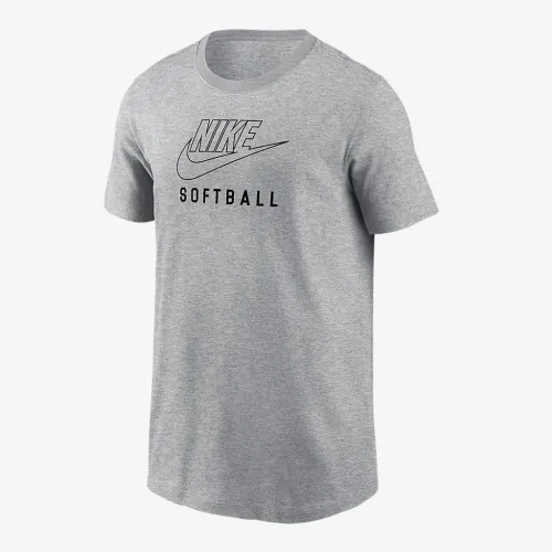 Nike Swoosh Big детские Softball футболка цвет серый