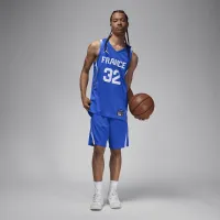 Nike Victor Wembanyama France Limited Road мужские Jordan баскетбольные Replica Jersey синий